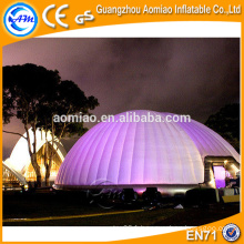 Tente gonflable au dôme air dôme tente gonflable avec lumière led